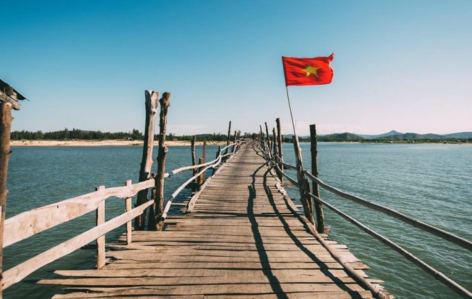 Cầu Ông Cọp – cây cầu gỗ dài nhất Việt Nam 2