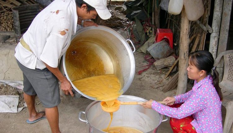 làng nghề sx đường thốt nốt 1